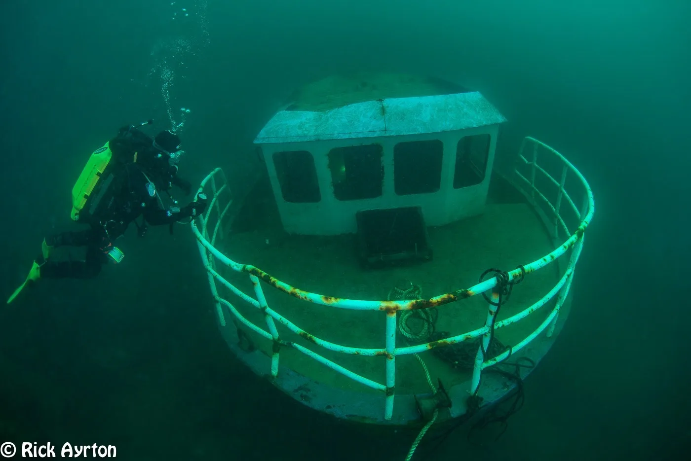 New fresh water wreck at NDAC