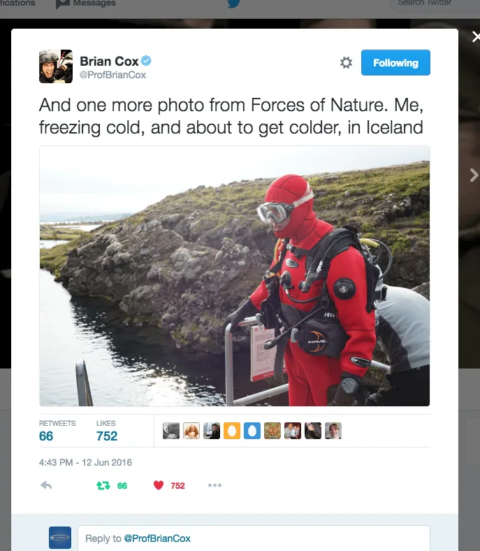 Prof. Brian Cox
