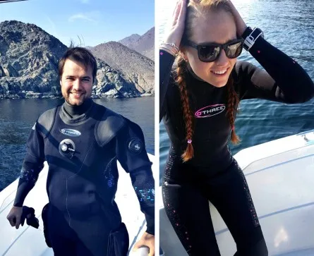 Christopher and Natascha in Dubai