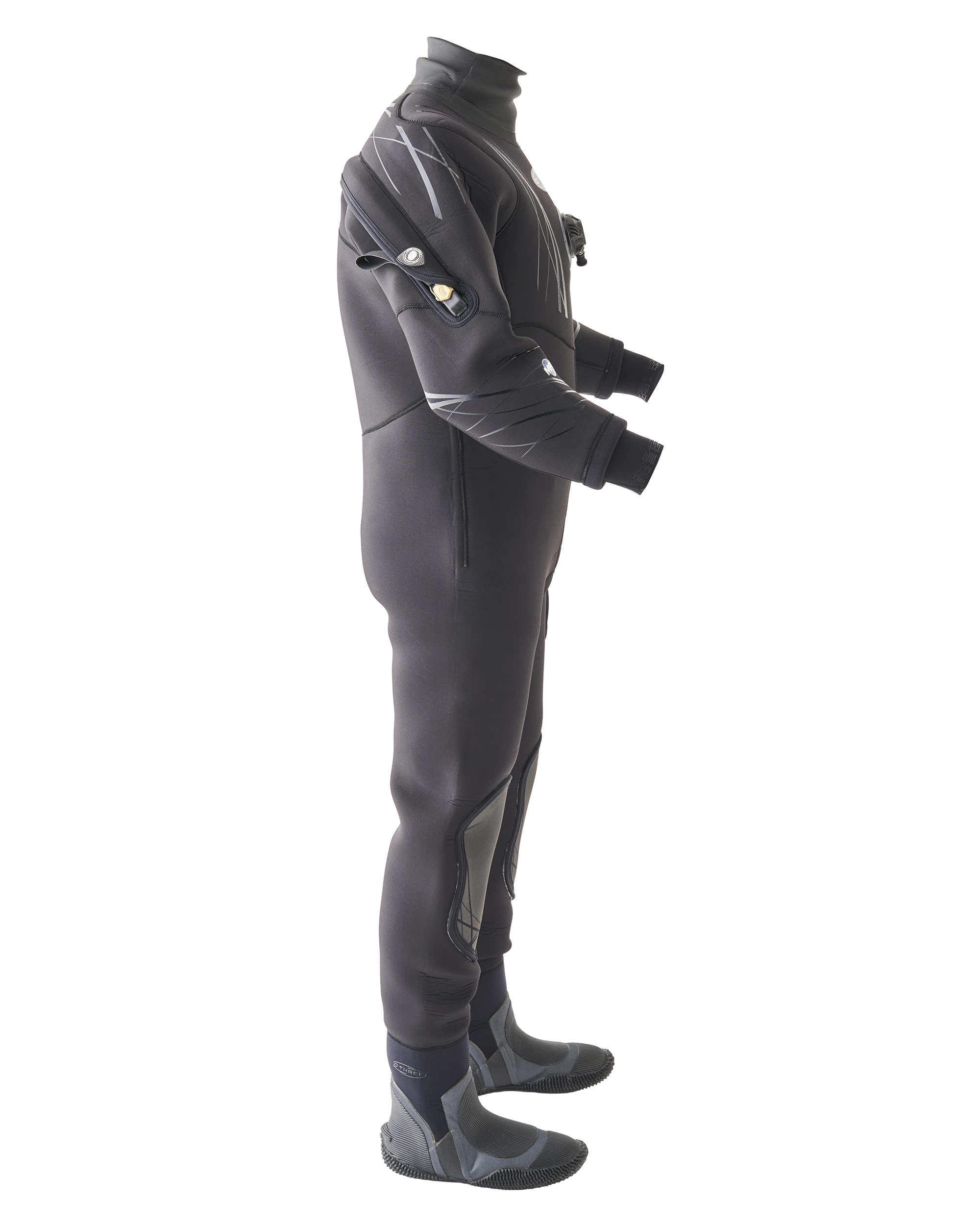 MF5 drysuit side profile right