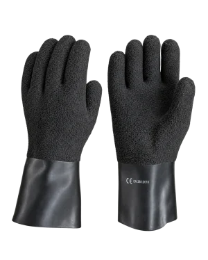 kubi textured heavyweight black gloves