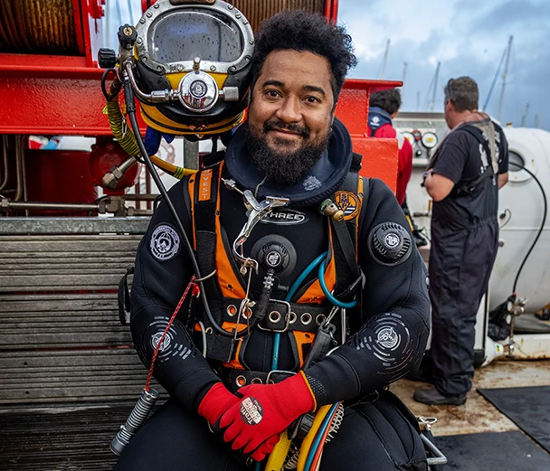 comfortable commercial diving drysuit